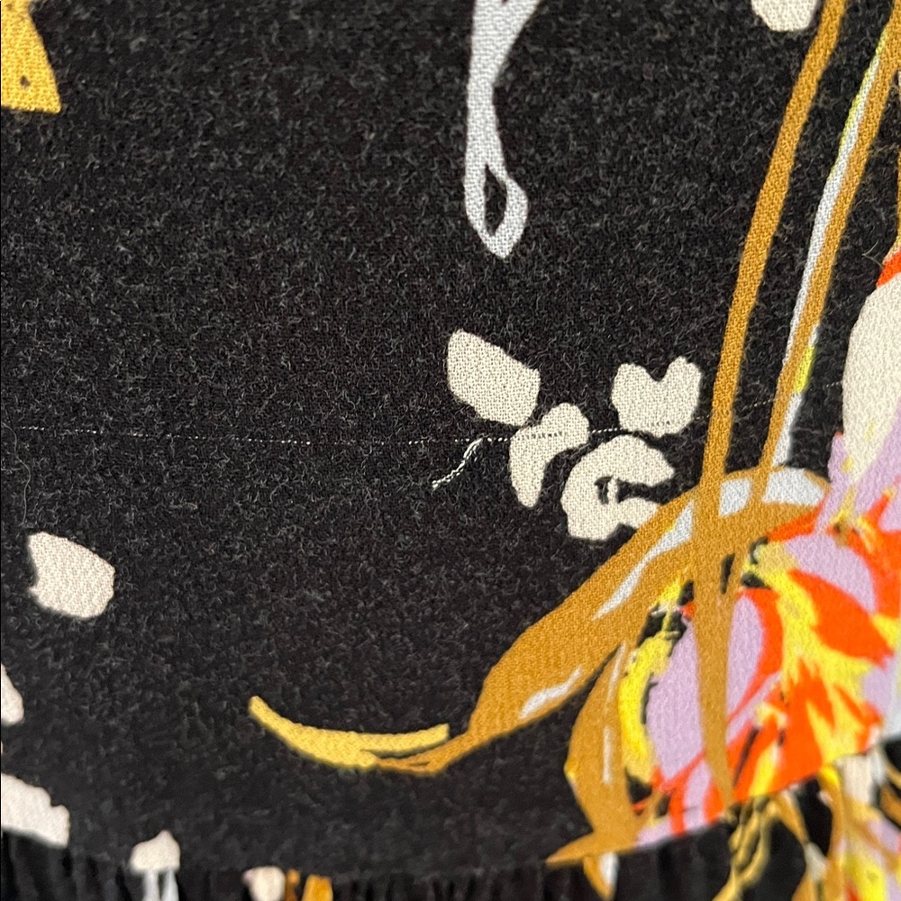 Free People Black Dress with Colorful Floral Design - Picture 5 of 8